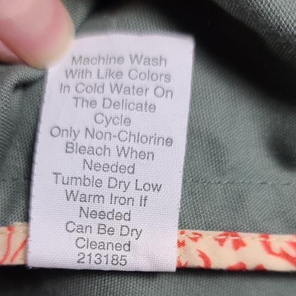 CABI Olive Three Pocket Green Blazer One Button Jacket Size Small - Picture 4 of 16